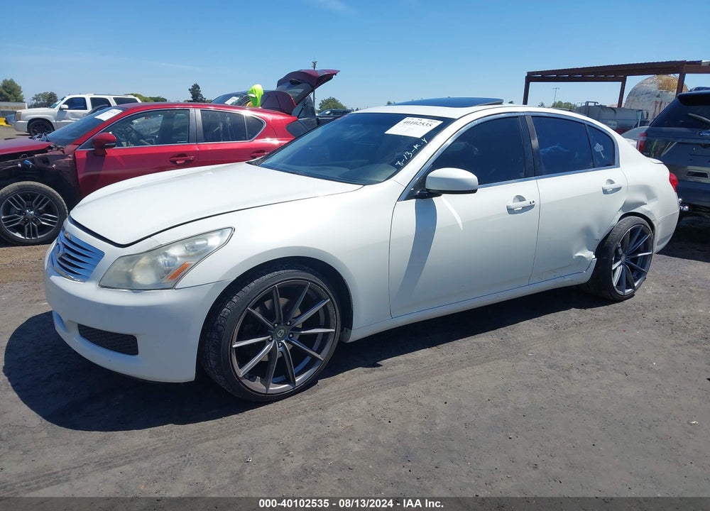 2008 INFINITI G35 JOURNEY VIN: JNKBV61E68M228644