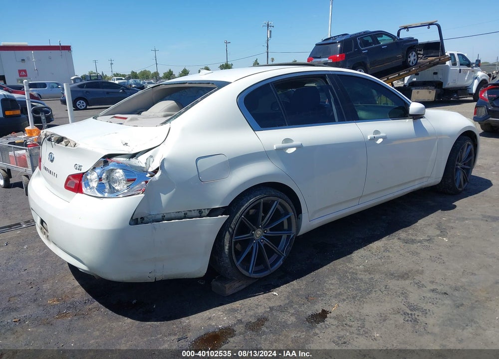 2008 INFINITI G35 JOURNEY VIN: JNKBV61E68M228644