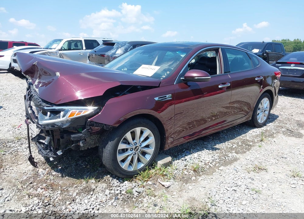 2017 KIA OPTIMA EX VIN: 5XXGU4L35HG129748