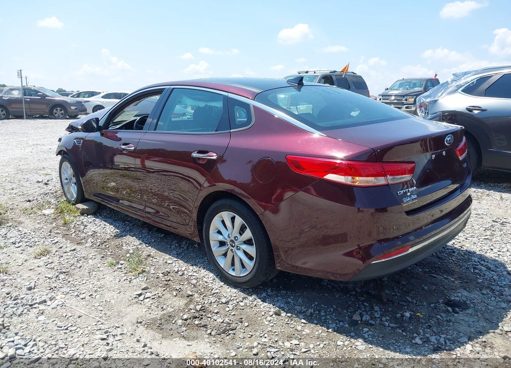 2017 KIA OPTIMA EX VIN: 5XXGU4L35HG129748