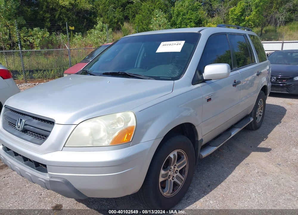 2004 HONDA PILOT EX VIN: 2HKYF18414H558429