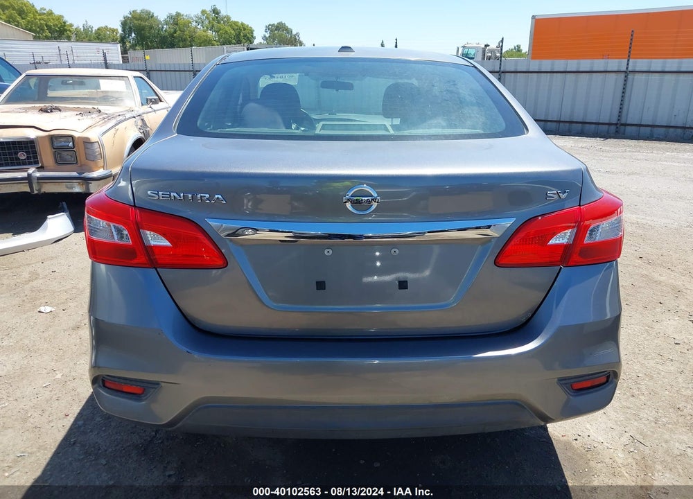 2016 NISSAN SENTRA SV VIN: 3N1AB7AP9GY236149