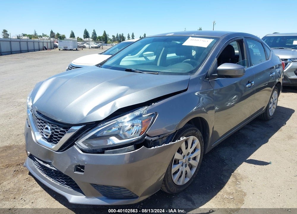 2016 NISSAN SENTRA SV VIN: 3N1AB7AP9GY236149