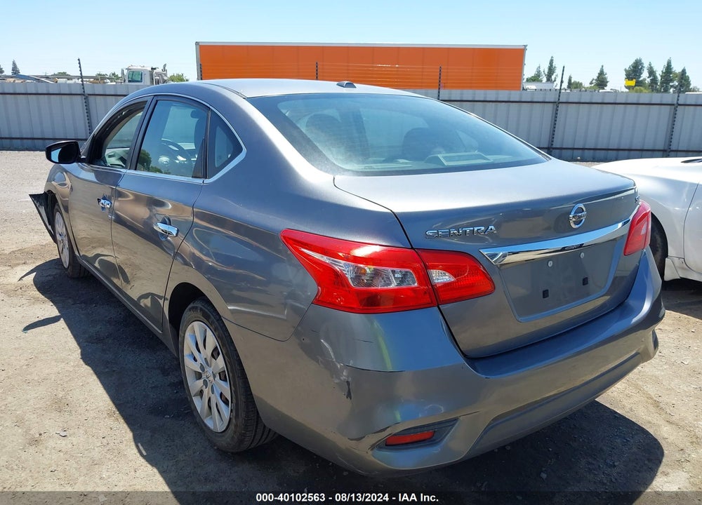 2016 NISSAN SENTRA SV VIN: 3N1AB7AP9GY236149