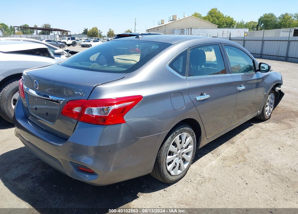 2016 NISSAN SENTRA SV VIN: 3N1AB7AP9GY236149