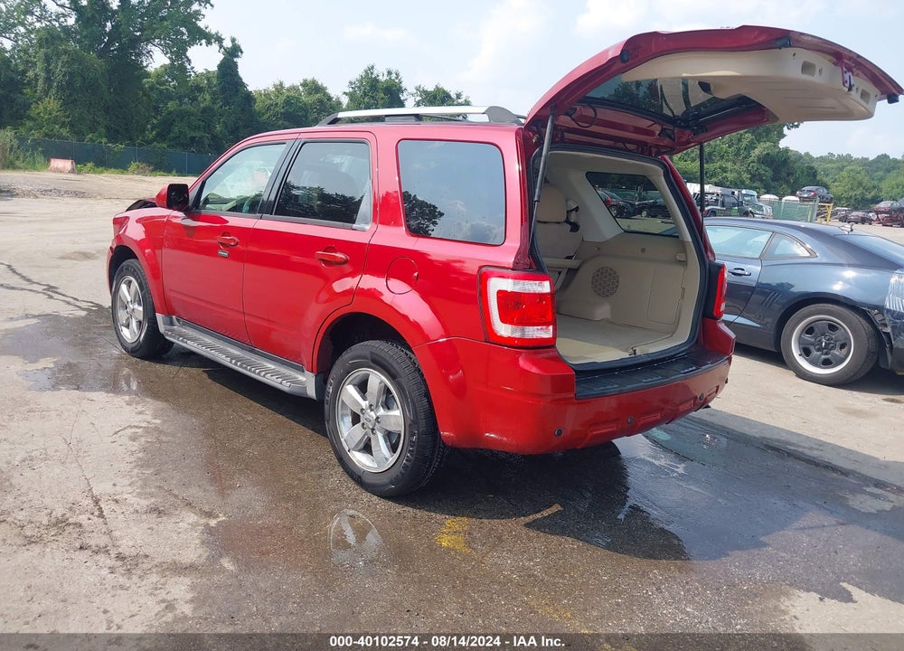 2011 FORD ESCAPE LIMITED VIN: 1FMCU0E7XBKC48508