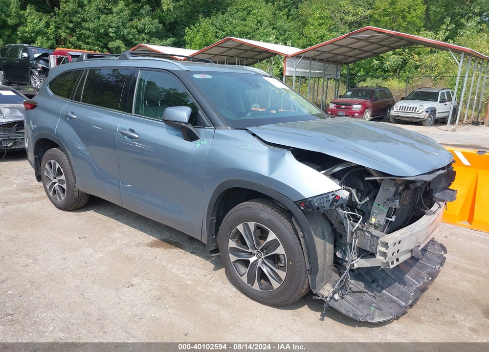 2020 TOYOTA HIGHLANDER XLE VIN: 5TDGZRBH4LS009152