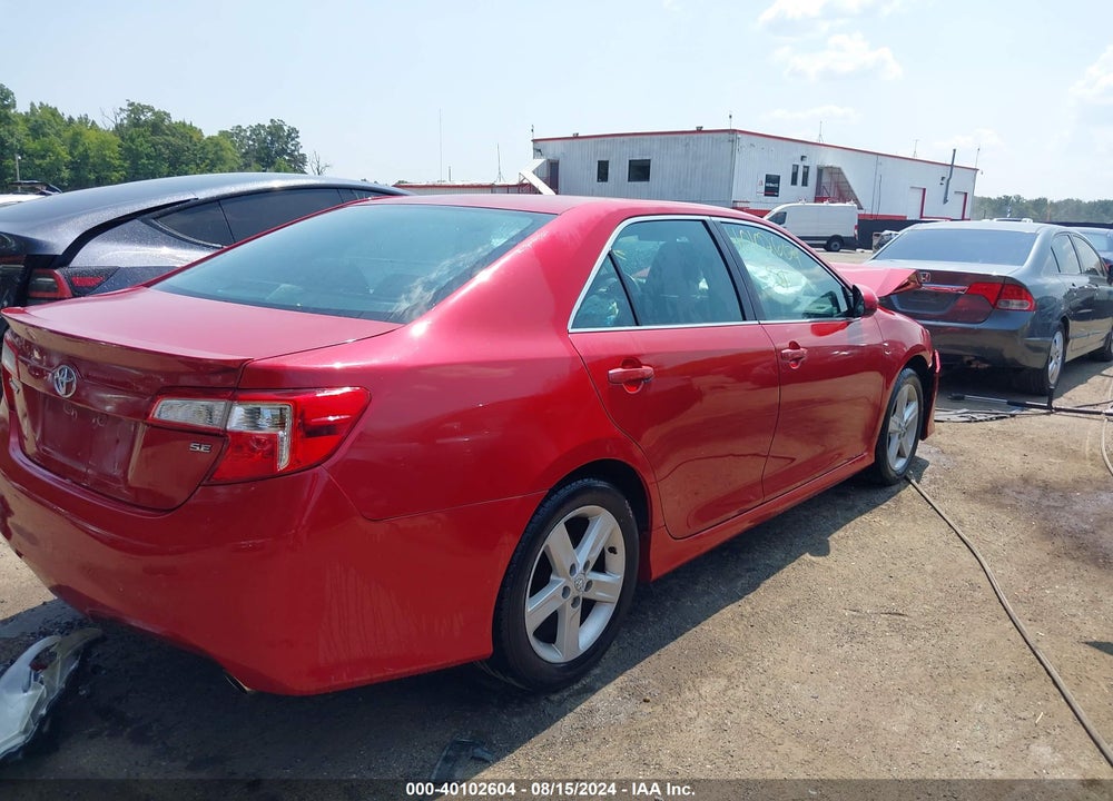2013 TOYOTA CAMRY SE VIN: 4T1BF1FK8DU694288