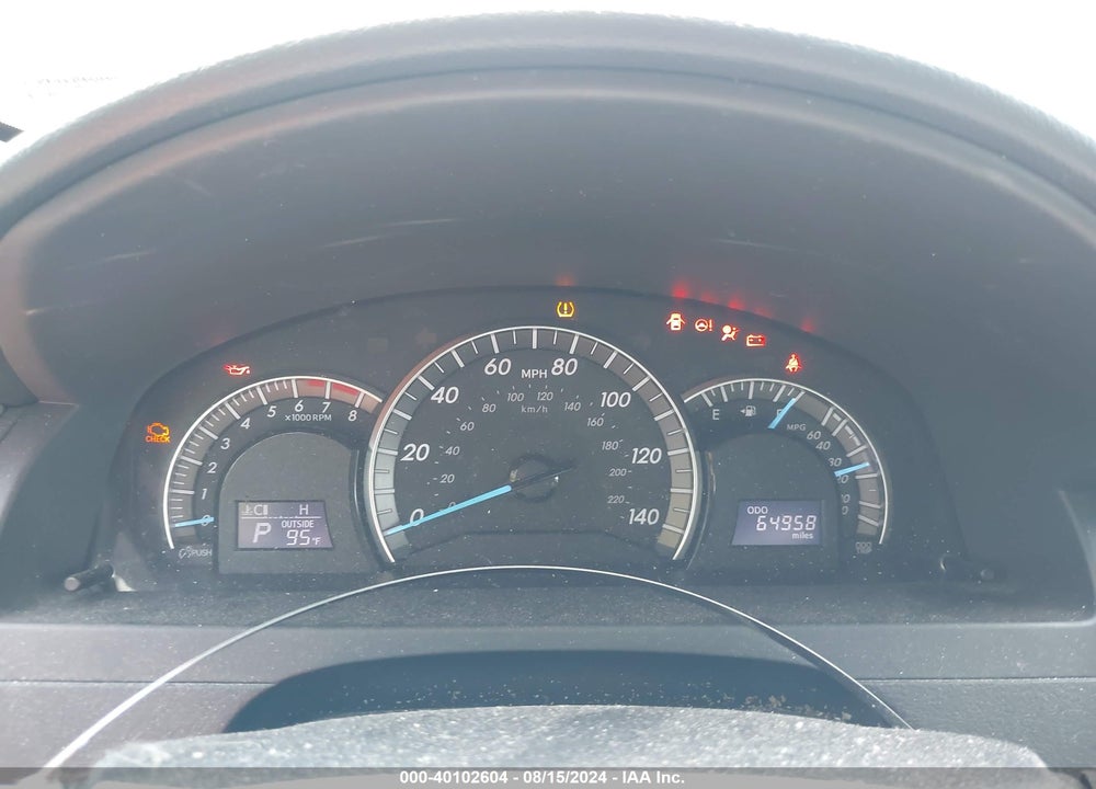 2013 TOYOTA CAMRY SE VIN: 4T1BF1FK8DU694288