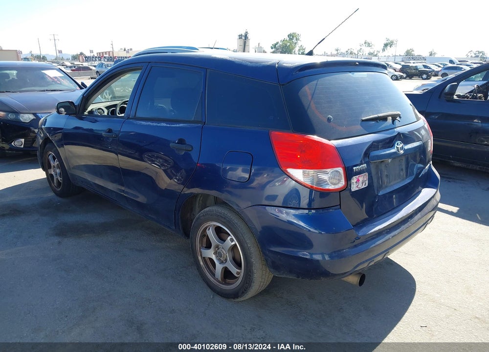 2004 TOYOTA MATRIX STANDARD VIN: 2T1KR32E44C230385