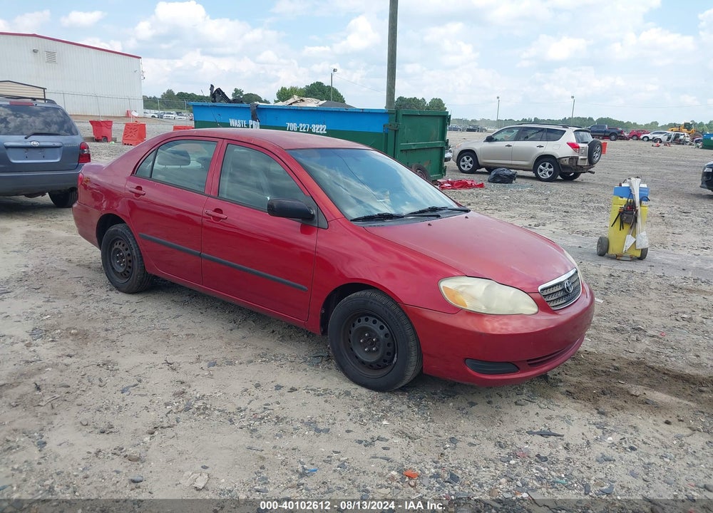 2006 TOYOTA COROLLA CE VIN: JTDBR32E260099891