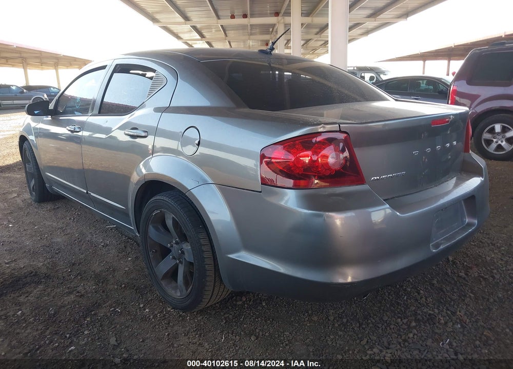 2012 DODGE AVENGER SE VIN: 1C3CDZAG4CN276162