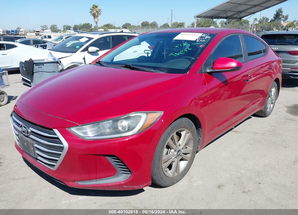 2017 HYUNDAI ELANTRA SE VIN: KMHD84LF7HU144968