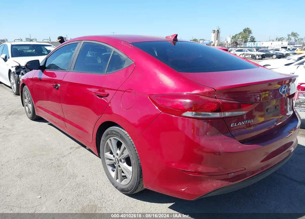 2017 HYUNDAI ELANTRA SE VIN: KMHD84LF7HU144968