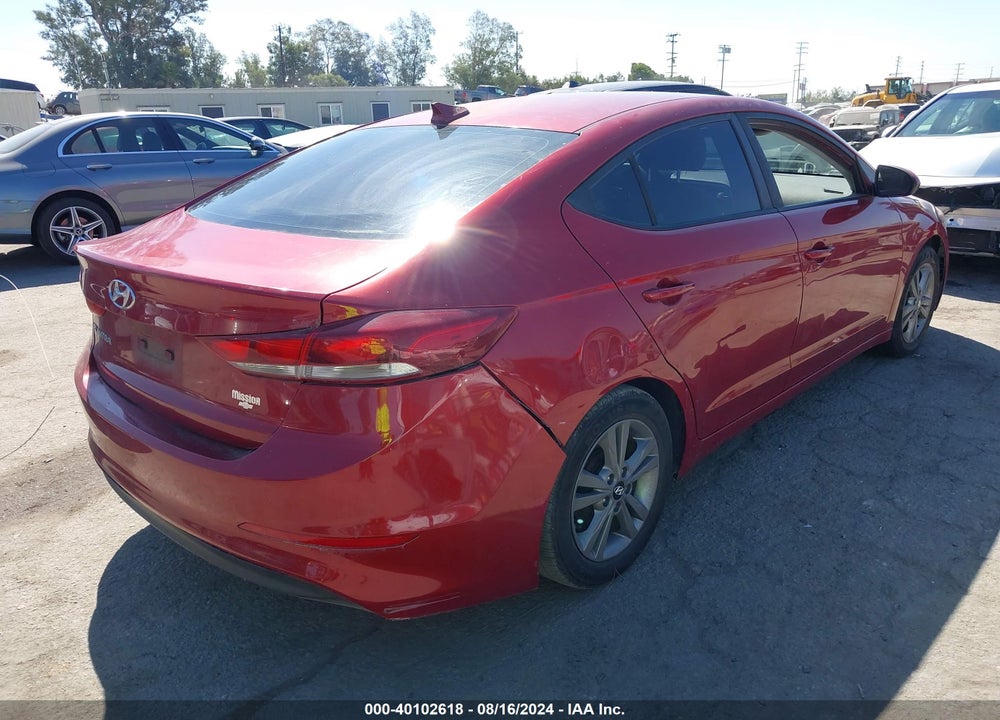 2017 HYUNDAI ELANTRA SE VIN: KMHD84LF7HU144968