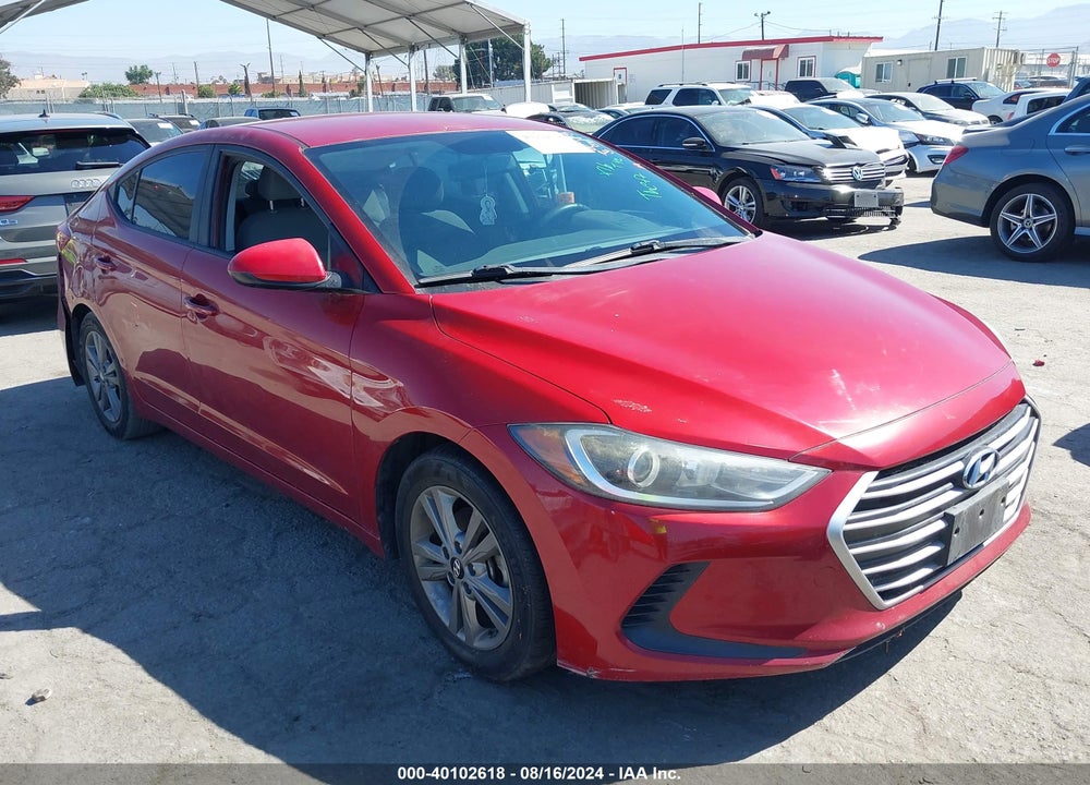 2017 HYUNDAI ELANTRA SE VIN: KMHD84LF7HU144968