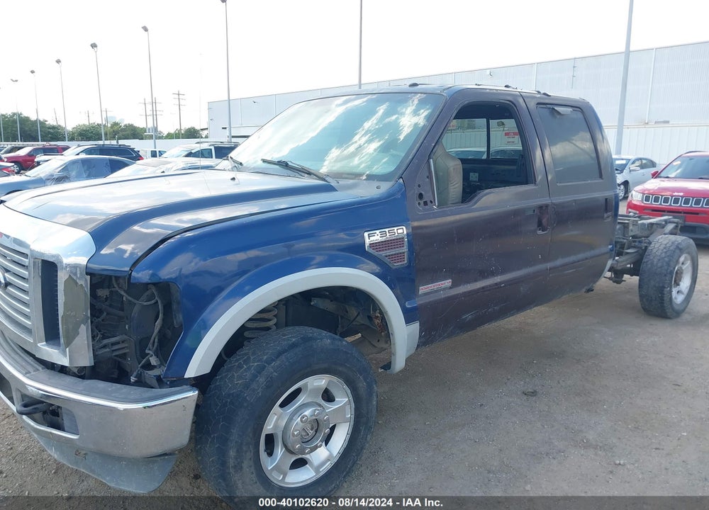 2008 FORD F-350 LARIAT VIN: 1FTWW31R78ED00723