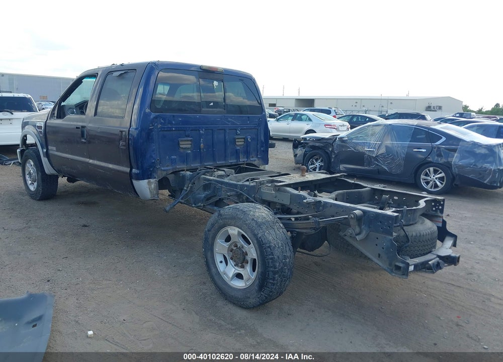 2008 FORD F-350 LARIAT VIN: 1FTWW31R78ED00723