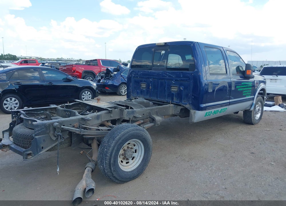 2008 FORD F-350 LARIAT VIN: 1FTWW31R78ED00723