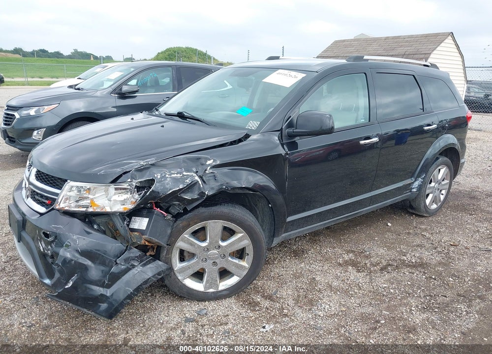 2013 DODGE JOURNEY CREW VIN: 3C4PDCDG4DT537684