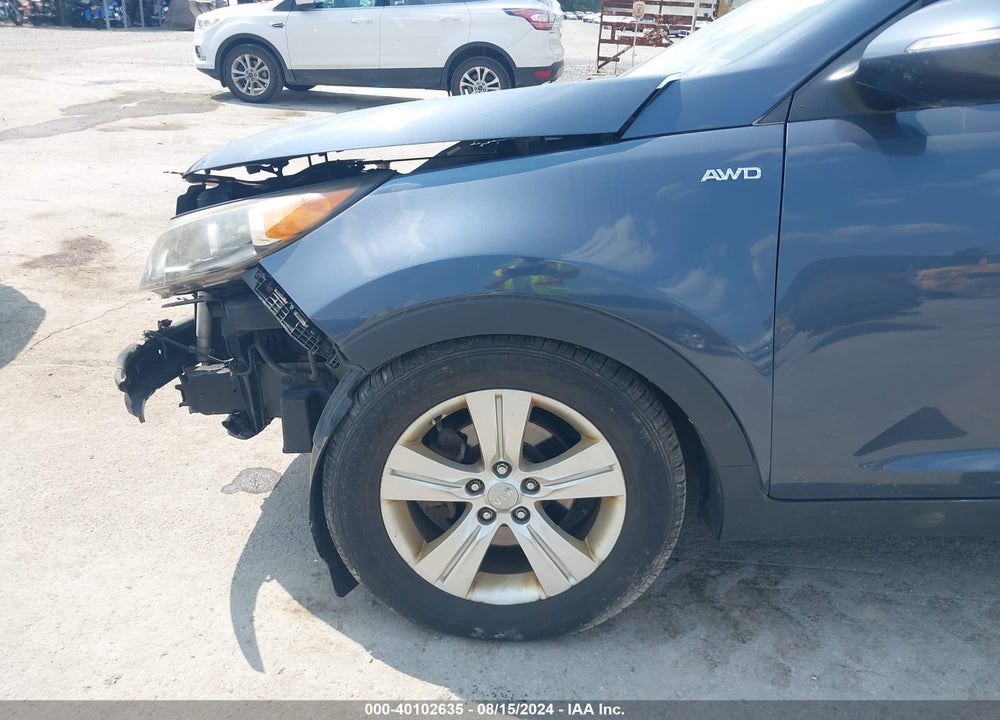 2012 KIA SPORTAGE LX VIN: KNDPBCA27C7285057