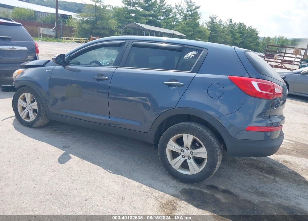 2012 KIA SPORTAGE LX VIN: KNDPBCA27C7285057