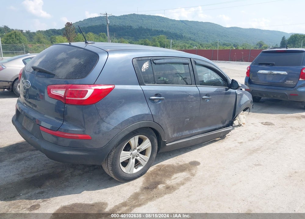2012 KIA SPORTAGE LX VIN: KNDPBCA27C7285057
