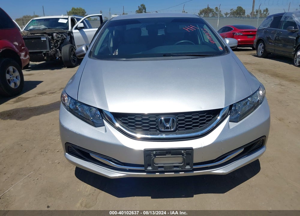 2015 HONDA CIVIC LX VIN: 19XFB2F59FE242403