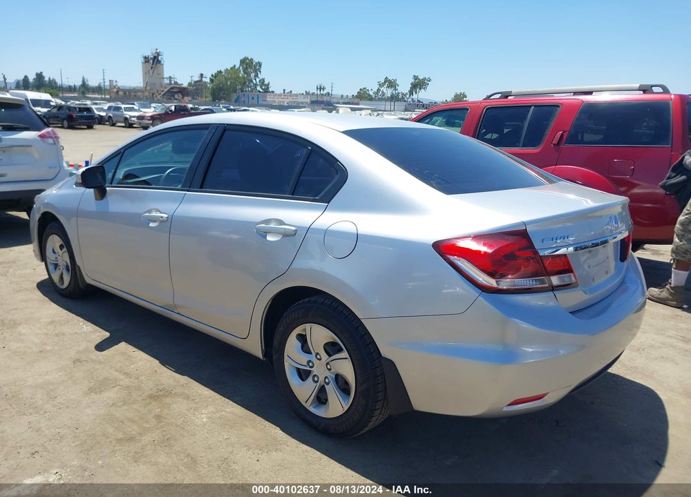 2015 HONDA CIVIC LX VIN: 19XFB2F59FE242403
