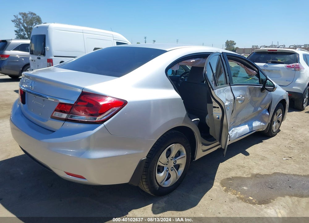 2015 HONDA CIVIC LX VIN: 19XFB2F59FE242403