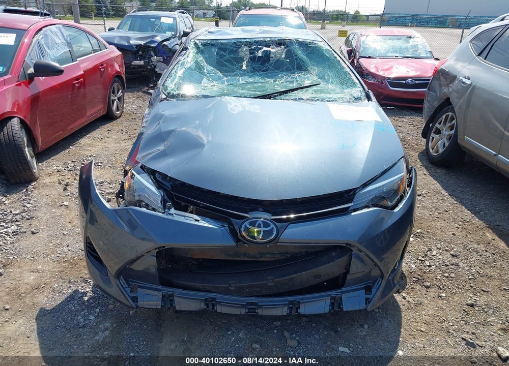 2017 TOYOTA COROLLA LE VIN: 2T1BURHE8HC757845