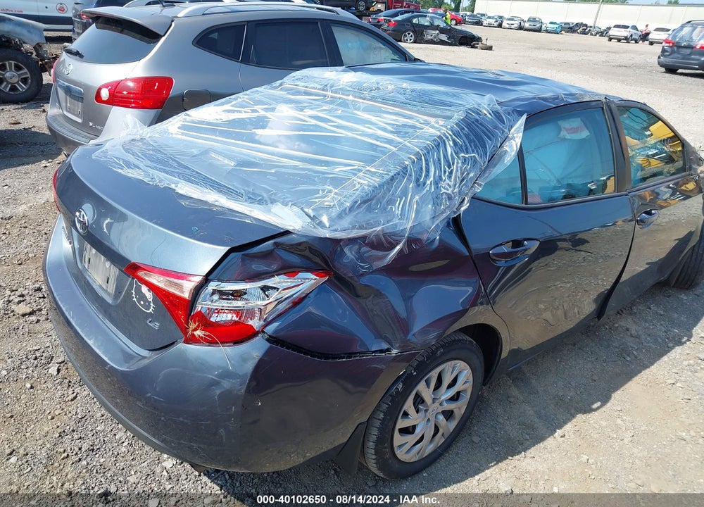2017 TOYOTA COROLLA LE VIN: 2T1BURHE8HC757845
