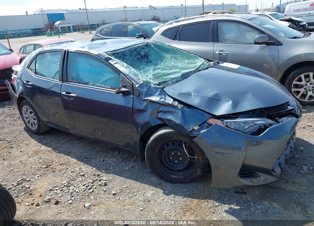 2017 TOYOTA COROLLA LE VIN: 2T1BURHE8HC757845