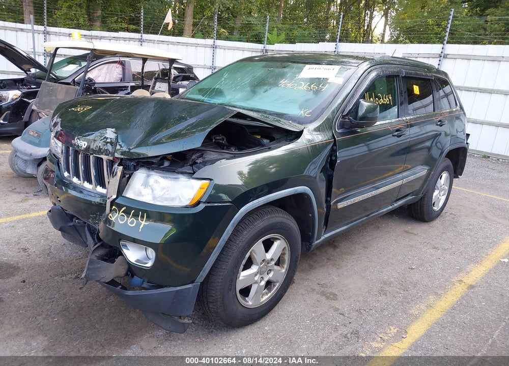 2011 JEEP GRAND CHEROKEE LAREDO VIN: 1J4RR4GG7BC599949
