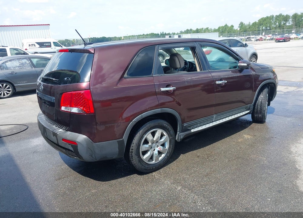2012 KIA SORENTO LX VIN: 5XYKT4A16CG280228