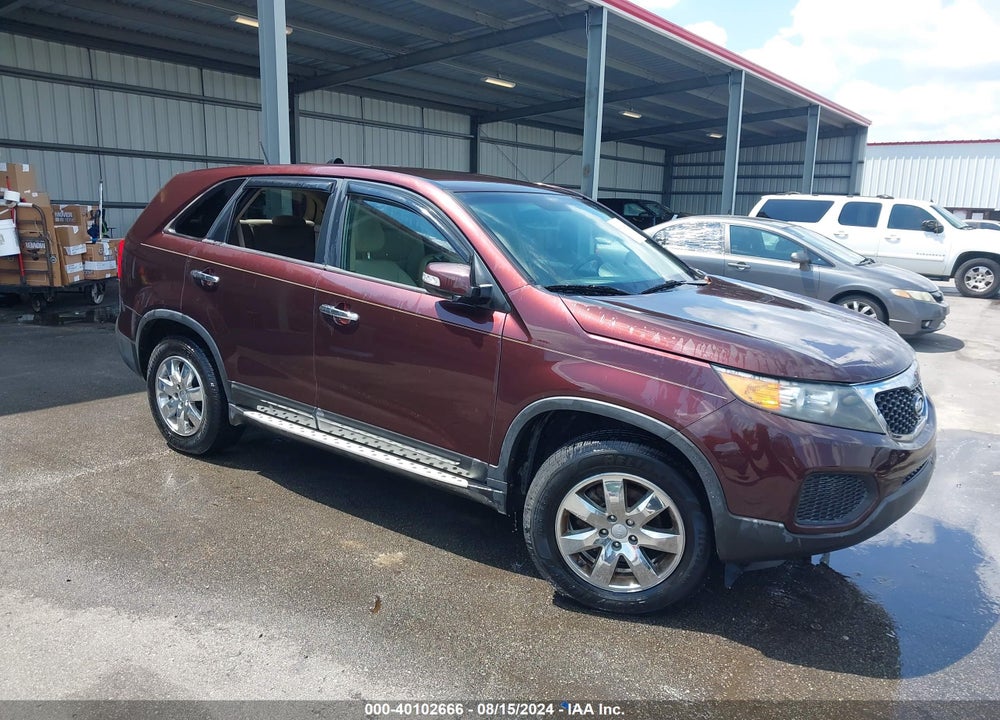2012 KIA SORENTO LX VIN: 5XYKT4A16CG280228