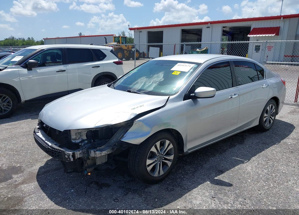 2014 HONDA ACCORD LX VIN: 1HGCR2F37EA204832