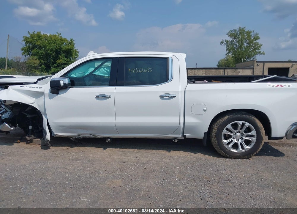 2022 CHEVROLET SILVERADO 1500 4WD SHORT BED LTZ VIN: 1GCUDGEL2NZ530197