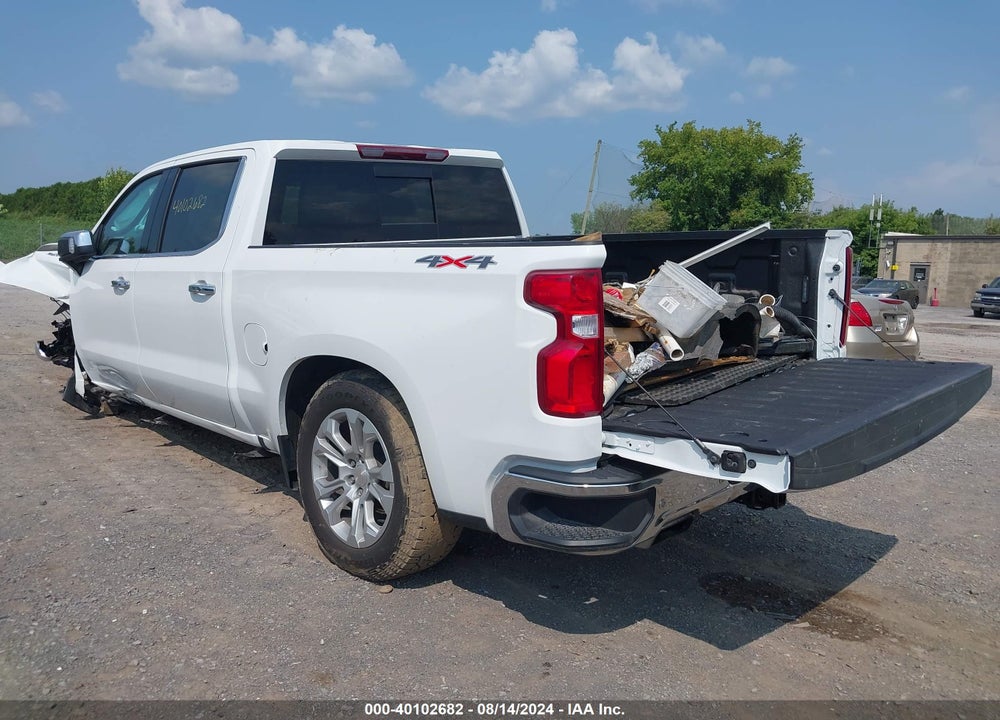 2022 CHEVROLET SILVERADO 1500 4WD SHORT BED LTZ VIN: 1GCUDGEL2NZ530197