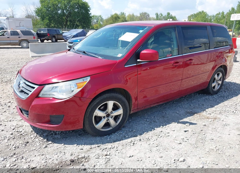 2009 VOLKSWAGEN ROUTAN SEL VIN: 2V8HW54X79R541351