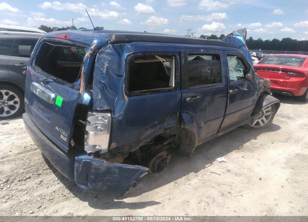 2009 DODGE NITRO VIN: 1D8GT58KX9W545207