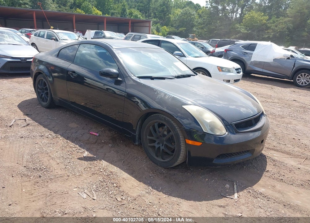 2005 INFINITI G35 VIN: JNKCV54E35M403549