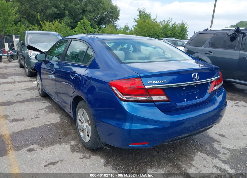 2015 HONDA CIVIC LX VIN: 19XFB2F55FE077241