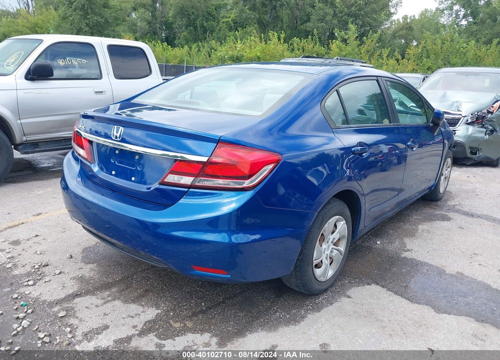 2015 HONDA CIVIC LX VIN: 19XFB2F55FE077241