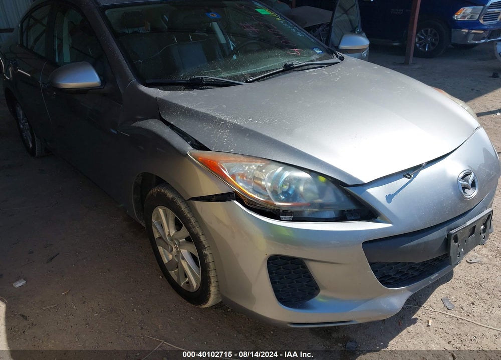 2012 MAZDA 3 I GRAND TOURING VIN: JM1BL1W8XC1529540