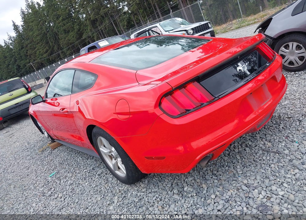 2015 FORD MUSTANG V6 VIN: 1FA6P8AM7F5382745