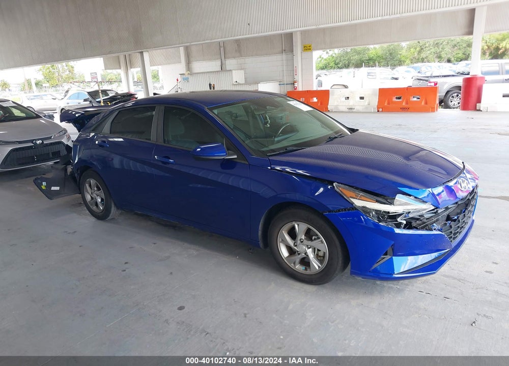 2021 HYUNDAI ELANTRA SE VIN: 5NPLL4AG9MH050573