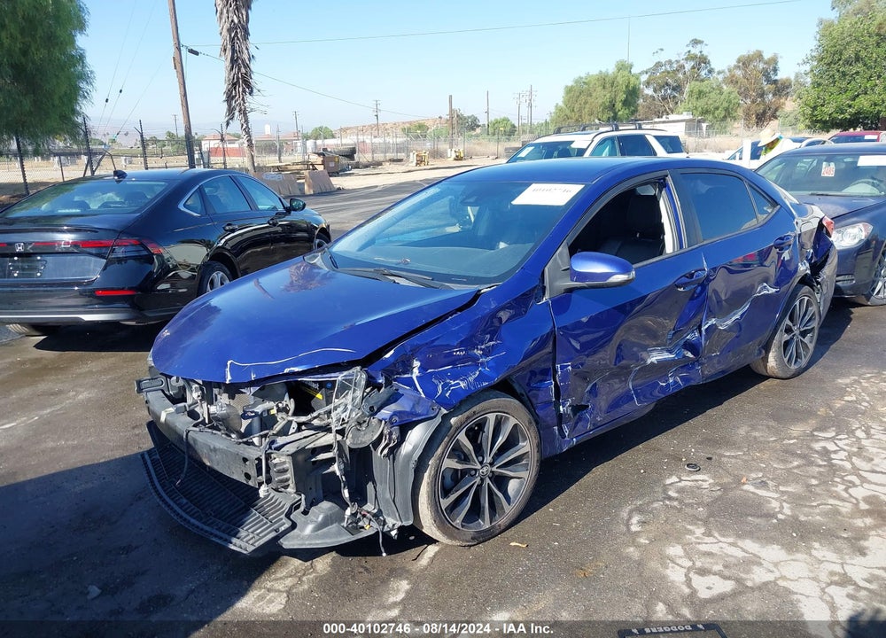 2019 TOYOTA COROLLA SE VIN: 5YFBURHE2KP867779