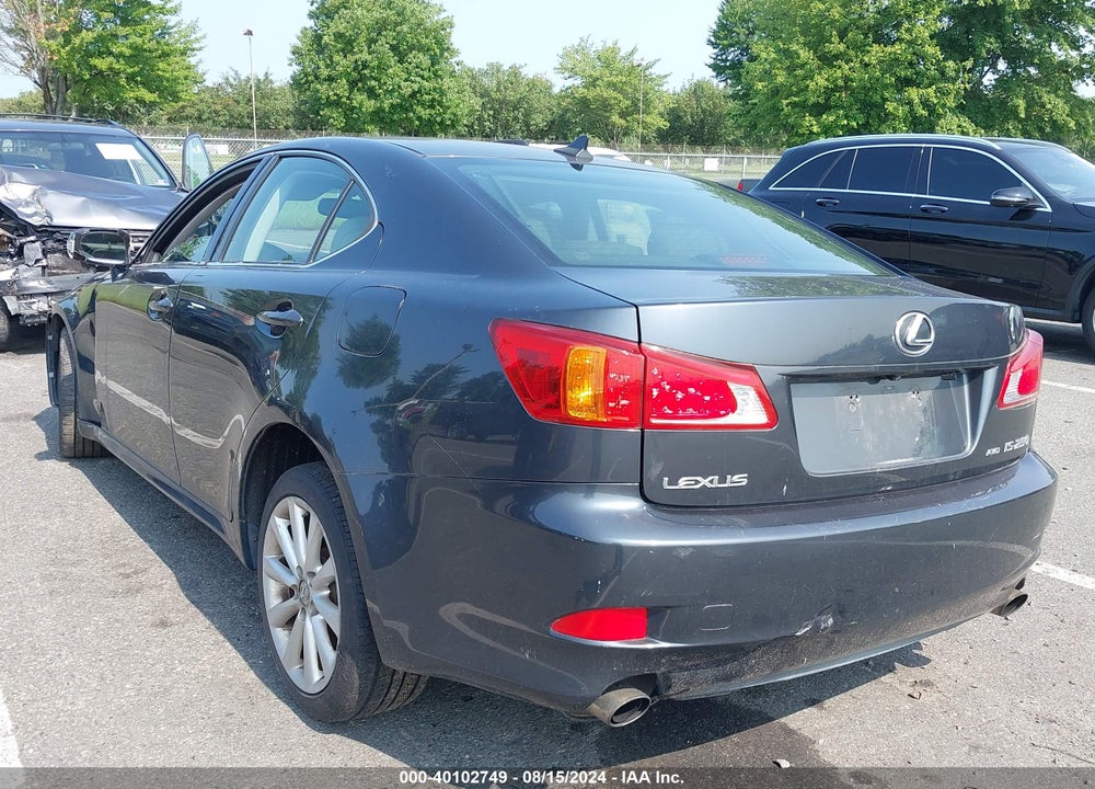 2010 LEXUS IS 250 VIN: JTHCF5C23A2034329