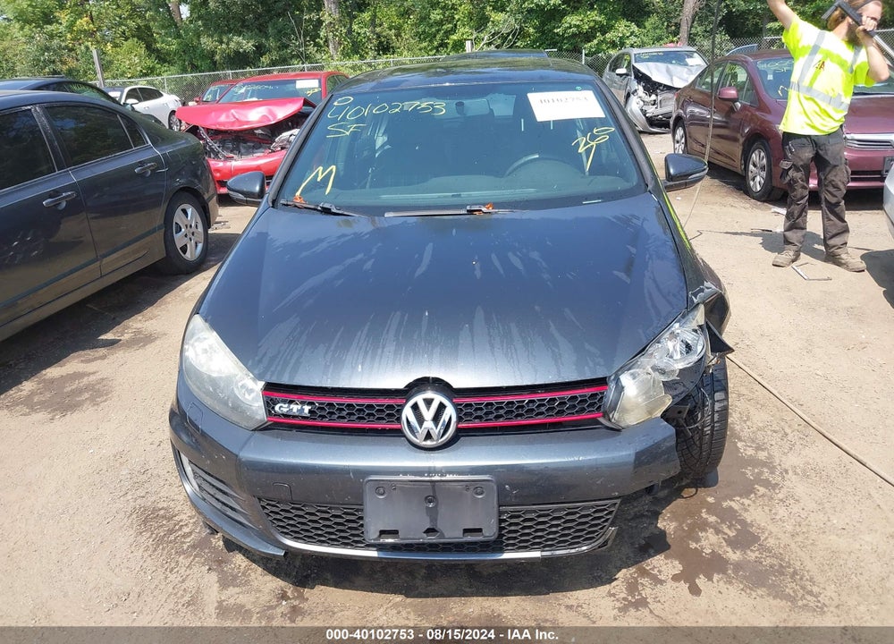 2013 VOLKSWAGEN GTI 4-DOOR VIN: WVWHD7AJ4DW055755